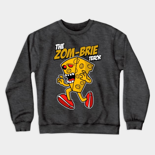 BRIE ZOMBIE CARTOON Crewneck Sweatshirt by beanbeardy